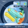 thumbnail image 1 of Pistola de agua Juguetes de pistola de agua para niños Juguetes de playa acuáticos Puesto grande Mercado nocturno Pistola de agua de dinosaurio, 1 of 5