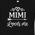 thumbnail image 4 of Inktastic Mimi Loves Me Baby Clothes Boys or Girls Baby T-Shirt, 4 of 5