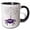 Black/White, variant on 3drose, Cool Funny Purple Spider and Web Cartoon, 11oz Mug