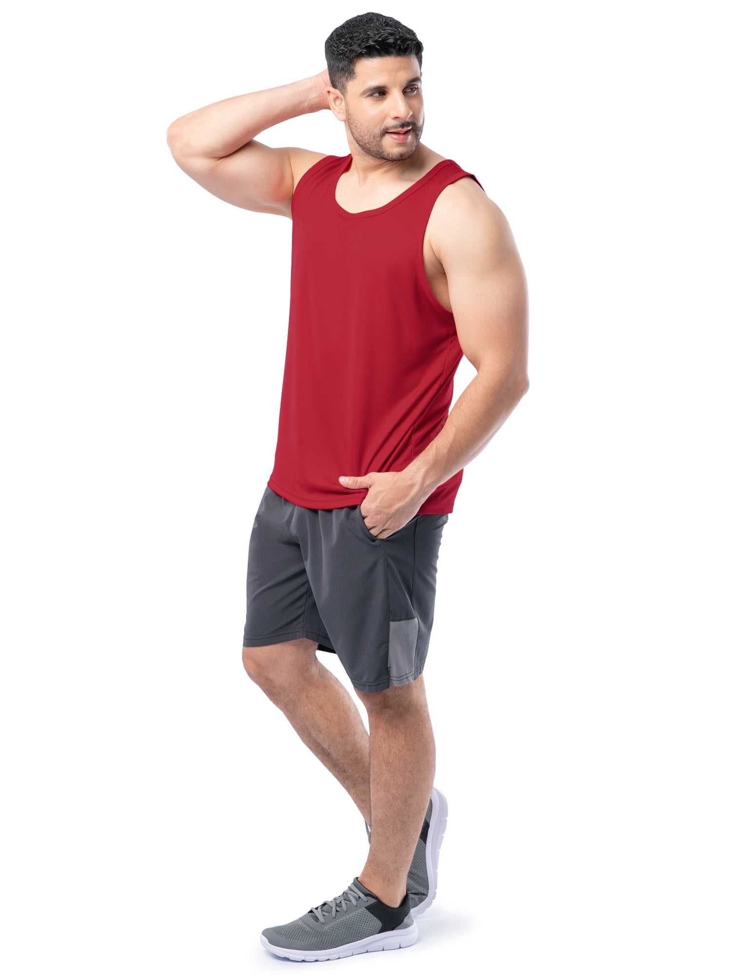 Athletic Works Men's Core Active Tank Top, Sizes S-5XL and Big & Tall Sizes MT-4XLT