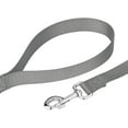 thumbnail image 4 of Country Brook Petz® 1 inch Nylon Dog Leash - Silver, 4 Foot, 4 of 5