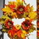 thumbnail image 4 of Price cut Maple Leaf Wreath,Artificial Leaf Wreath, Door Hanging Decoration, Festival Props, Hanging Window Wall Hanging, 4 of 5