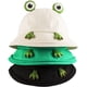 thumbnail image 5 of Sombrero de cubo para mujeres y hombres, sombrero de cubo de rana de doble cara, sombrero de sol de playa de verano plegable, gorra unisex linda para exteriores (verde) BANYUO Electrónica, 5 of 5