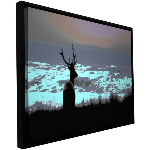 ArtWall Dean Uhlinger "Daydreamer" Floater Framed Gallery-Wrapped Canvas