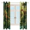 thumbnail image 3 of Jurassic Dinosaur Blackout Curtains for Bedroom Curtains Insulated Room Darkening Window Drapes for Living Room, 3 of 7