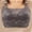 Dark Gray, variant on Wireless Bras Plus Size, Xunlbb Middle Aged And Elderly Bras Without Steel Rings Large Size Underwear Front Button Style Bra Comfortable Bra(Hot Pink,44)