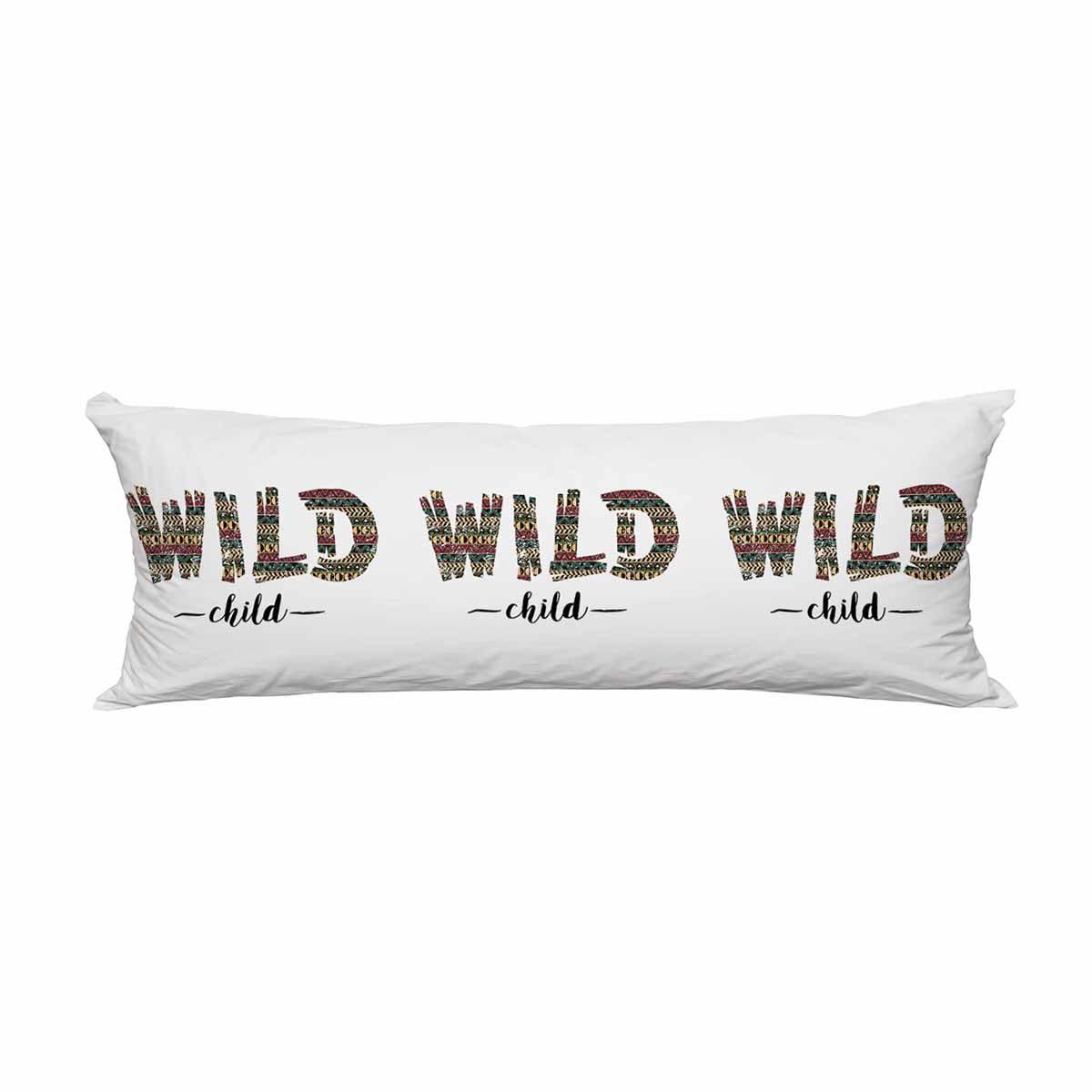 PKQWTM Wild Child Long Body Pillow Case Cover Pillow ...