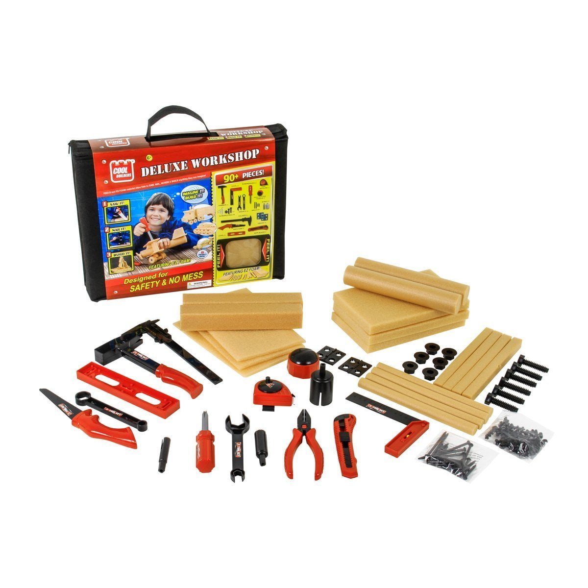 foam wood construction toy