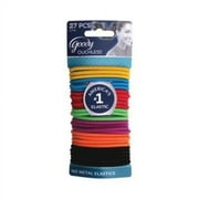 Goody Ouchless No Metal Gentle Ponytailers, Candy-Coated Colors, 27 count