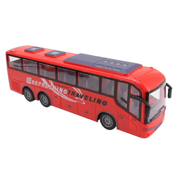 Modelo De Autobús RC, Juguete De Autobús Con Control Remoto Vívido Inalámbrico Simulación Eléctrica 1/30 Grande Con Control Remoto Para Niños Mayores De 3 Años Para