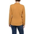 thumbnail image 2 of NY Collection Womens Petites Collar  One-Button Blazer, 2 of 2