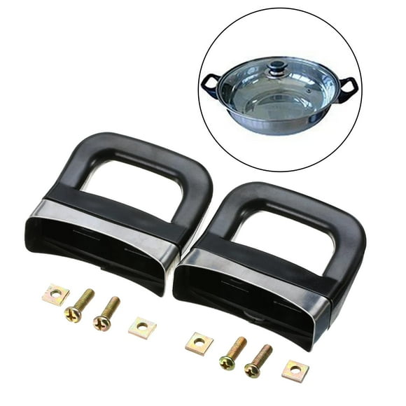 2 Piezas de Manijas Cortas Macarena Asa de Sartén