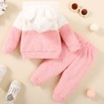 thumbnail image 7 of Sngxgn Girl Clothes Top Pants Sets Cotton little Girl Outfits Sweatsuits Kid Girl's Clothing Set(Pink,24), 7 of 7