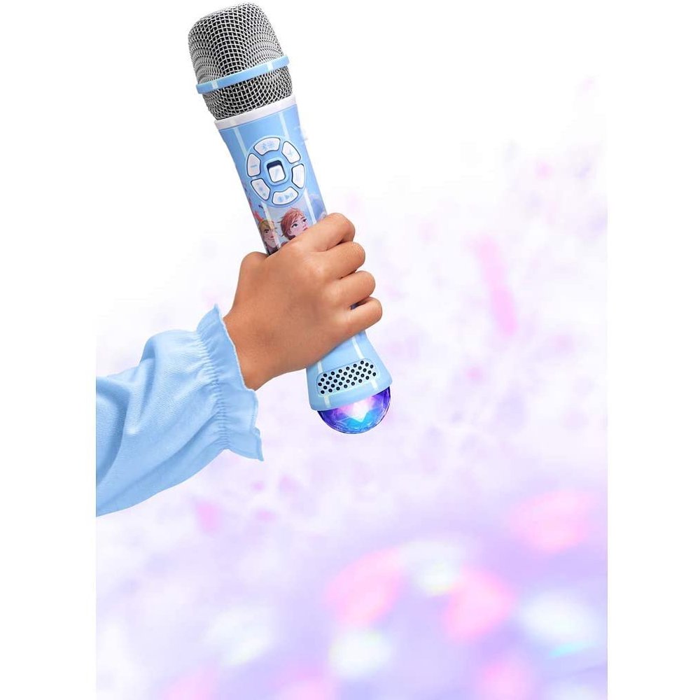 Disney Frozen 2 Bluetooth Karaoke Microphone with LED Disco Party