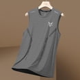 thumbnail image 4 of Betivan Men Training Vests Wide Shoulder Sleeveless Quick Dry Fitness Tops Undershirts for Men Pack Breathable Gym Workout Sports, 4 of 8