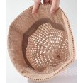 thumbnail image 7 of CoCopeaunts Womens Woven Sun Hats Floppy Wide Brim Bucket Hat Hollow Breathable Foldable Summer Beach Cap Straw Hat, 7 of 7