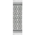 thumbnail image 3 of Nourison Home Series 3 2'3" x 8' Grey/Ivory Diamond Indoor Rug, 3 of 8