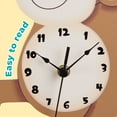 thumbnail image 2 of Teamson Kids Monkey Wall Clock Animal Themed Sunny Safari Childrens Room Decor, 2 of 6