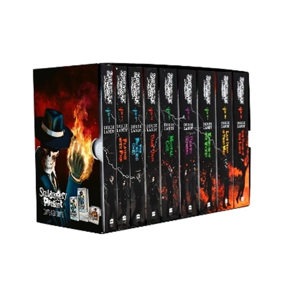 Pre-Owned Skulduggery Pleasant Series 9 Books Collection Set by Derek Landy | Bestselling Fantasy Adventure Novels for Young Readers