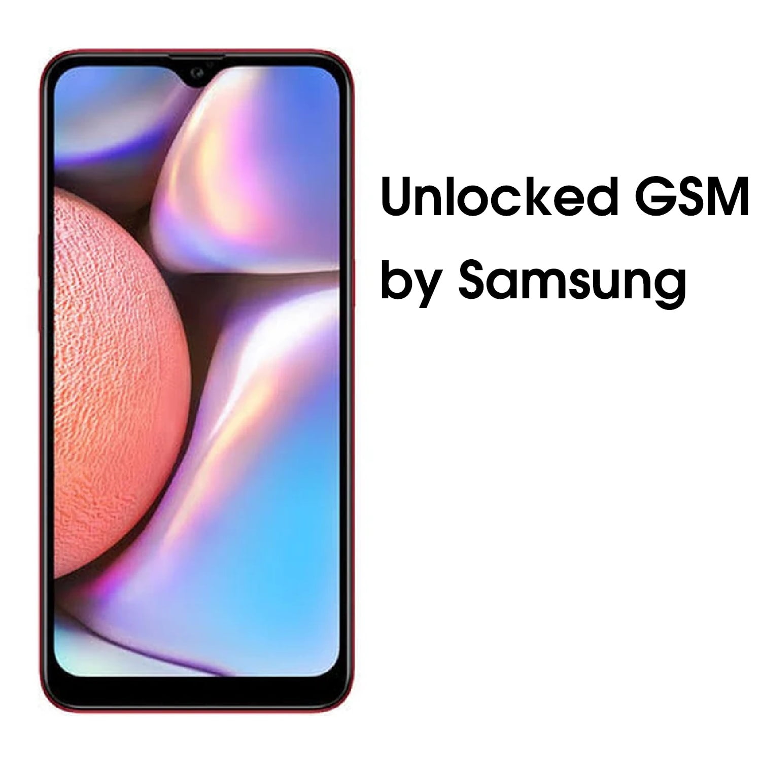 Samsung Galaxy A10S A107M 32GB Unlocked GSM Dual SIM Phone w/ Dual 13MP & 2MP Camera - Red
