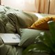 thumbnail image 4 of Funda Nórdica Verde Aguacate Modern Minimalist Style Solid Color Bedding, 4 of 7