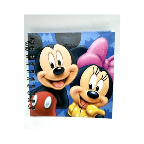 Disney Mickey & Minnie Hardbound small spiral notebook