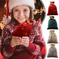 thumbnail image 7 of CaiYueKe Velvet Drawstring Gift Bag with Gold Foil Pentagram - 5.5 Inch Christmas Candy Favor Pouches for Holiday Party Favors Wedding Baby Shower and Multi-Occasion Gift Packaging​​, 7 of 7