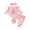 Pink, variant on BemeyourBBs Western Baby Girls Cowgirl Outfit Long Sleeve Letter Horse Floral Print Romper Jumpsuit Headband Pants Set Cute Newborn Spring Fall Winter Clothes