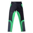 thumbnail image 4 of TGPMGRZ High Waisted Lifting Leggings for Women Honeycomb Texture Tummy Control Compression Yoga Pants Workout Gym Running, Green Size XL, 4 of 4