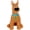 Brown, variant on 12-inches Warner Bros Scooby Dooâ„¢ Classic Cuteezeâ„¢ & 2-inches Fetch the Dalmatian Dog Mini Boos Clip Bundle of 2 Characters
