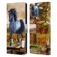 thumbnail image 1 of Head Case Designs Officially Licensed Simone Gatterwe Horses On The Lake Leather Book Wallet Case Cover Compatible with Apple iPhone 12 Pro Max, 1 of 6