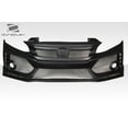 thumbnail image 2 of Duraflex 118515, Automotive Front Bumper with FK8 Style fits 2012-2015 Honda Civic, Black, 2 of 4