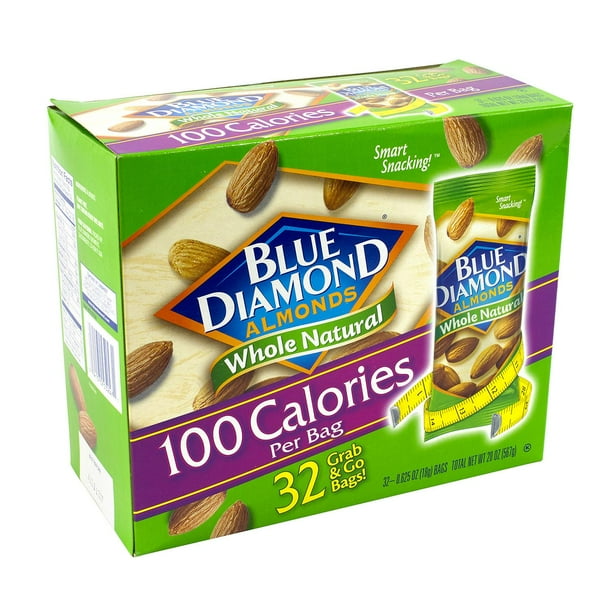 Blue Diamond Almonds GrabandGo Bags (0.625 oz, 32 pk)