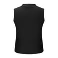 thumbnail image 5 of gbyLJF Lace Tank Tops For Women Y2K Golf Tanks For Women Causal Tops For Women Summer Time Black Tank Top, 5 of 7