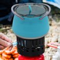 Zhuitw Foldable Water Kettle Portable Camp Tea Pot Compact Lightweight ...