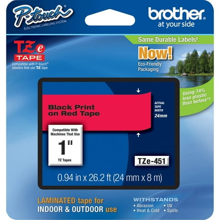UPC: 0012502625919 | Brother P-touch TZe Laminated Tape Cartridges  1 Each (Quantity)