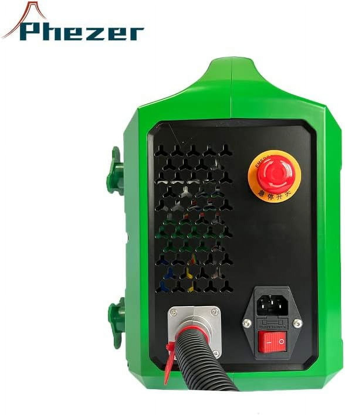 Phezer PL5-PLUS 30W Handheld La/ser Engraver, 0.01mm Engraving Accuracy Higher Accuracy Fiber DIY Wood La/ser Cutter and Engraver Machine for Precision Metal Electronics Jewelry Cosmetic