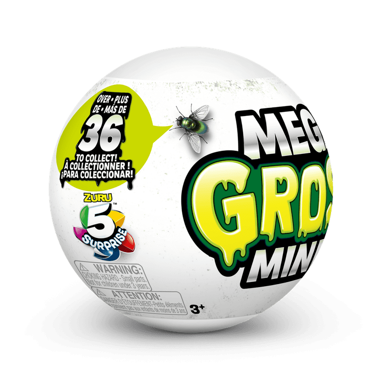 5 Surprise Mega Gross Minis Novelty & Gag Toy by ZURU Ages 4 - 99 