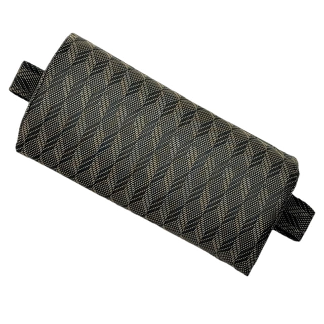 Almohada de cabeza reclinable con banda elástica extraíble soporte ergonómico para el cuello para la cabeza para silla de juego silla de playa silla Patrón rombico
