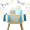thumbnail image 4 of 1/2 Birthday Boy Decorations,6 Months Birthday Decorations,Half Way To One Banner And 1/2 Bir-thday Hat For Six Months Ha-Lf Year BD Decor-ations Boy Girls,Happy Half Year Party Photoshoot Props, 4 of 9