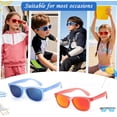 thumbnail image 3 of 2 Pack Kids Sunglasses Polarized UV Protection Sunglasses Flexible Glasses Shades Toddler Sun Glasses for Boys Girls Age 3-10 Years, 3 of 7