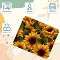 thumbnail image 3 of Skull Sunflower Mouse Pad, Rubber Base Computer Mouse Pads for Wireless Mouse, 3 of 7