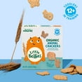 thumbnail image 3 of Little Bellies Organic Animal Crackers, Baby & Toddler Snack, Age 12+ Months, 4.58 oz Box, 5 Ct., 3 of 8