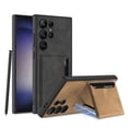 thumbnail image 4 of Case for Samsung Galaxy S24 Ultra 5G Wallet Cover with Card Holder Stand Magnetic PU Leather Case, 4 of 5