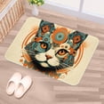 thumbnail image 5 of Cat Office Rug Door Carpet Indoor Rugs Polyester Non-Slip Machine Washable, 5 of 6