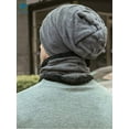 thumbnail image 6 of Deago Winter Beanie Hats Scarf Set Warm Knit Hats Skull Cap Neck Warmer with Thick Fleece Lined Winter Hat & Scarf for Men Women (Gray), 6 of 8