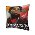 thumbnail image 2 of Rod Wave Throw Pillow Cover Decoration Pillow Case Cushion Home Decor for Home Sofa Couch 16"x16", 2 of 7