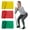 Yellow/Red/Green, variant on THERABAND Resistance Bands Set, Yellow/Red/Green, Beginner, Non-Latex
