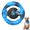 Blue, variant on QDAN Durable Dog Chew Toys for Aggressive Chewers, Indestructible Nylon Pet Squeaky Toys, Tough Dog Toys to Keep Them Busy, Milk Flavor, Blue