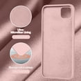 thumbnail image 5 of for iPhone 11 Case, Soft Liquid Silicone Slim Rubber Full Body Protective iPhone 11 Case Cover (with Soft Microfiber Lining) Design for iPhone 11 - Sand Pink, 5 of 7